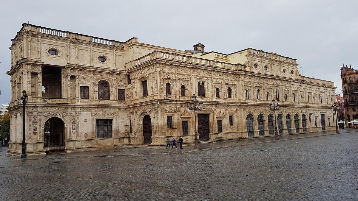 Ayuntamiento de Sevilla fachada plateresca