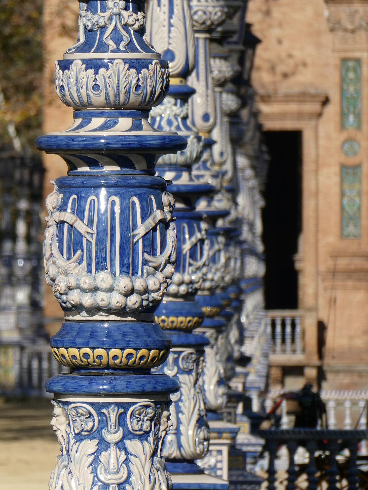 Plaza de España Sevilla azulejos