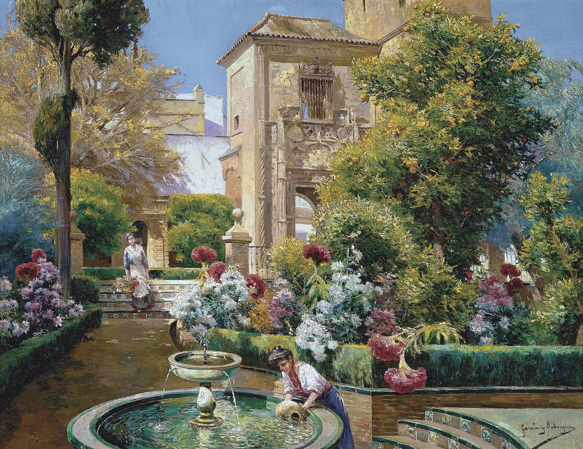jardines del Alcázar Sevilla